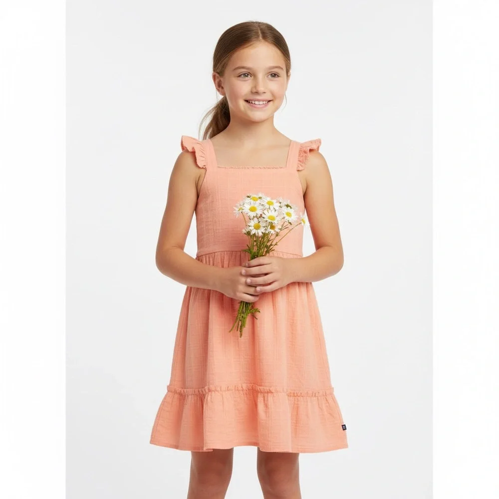 GAP Kids Casual Dress in Orange